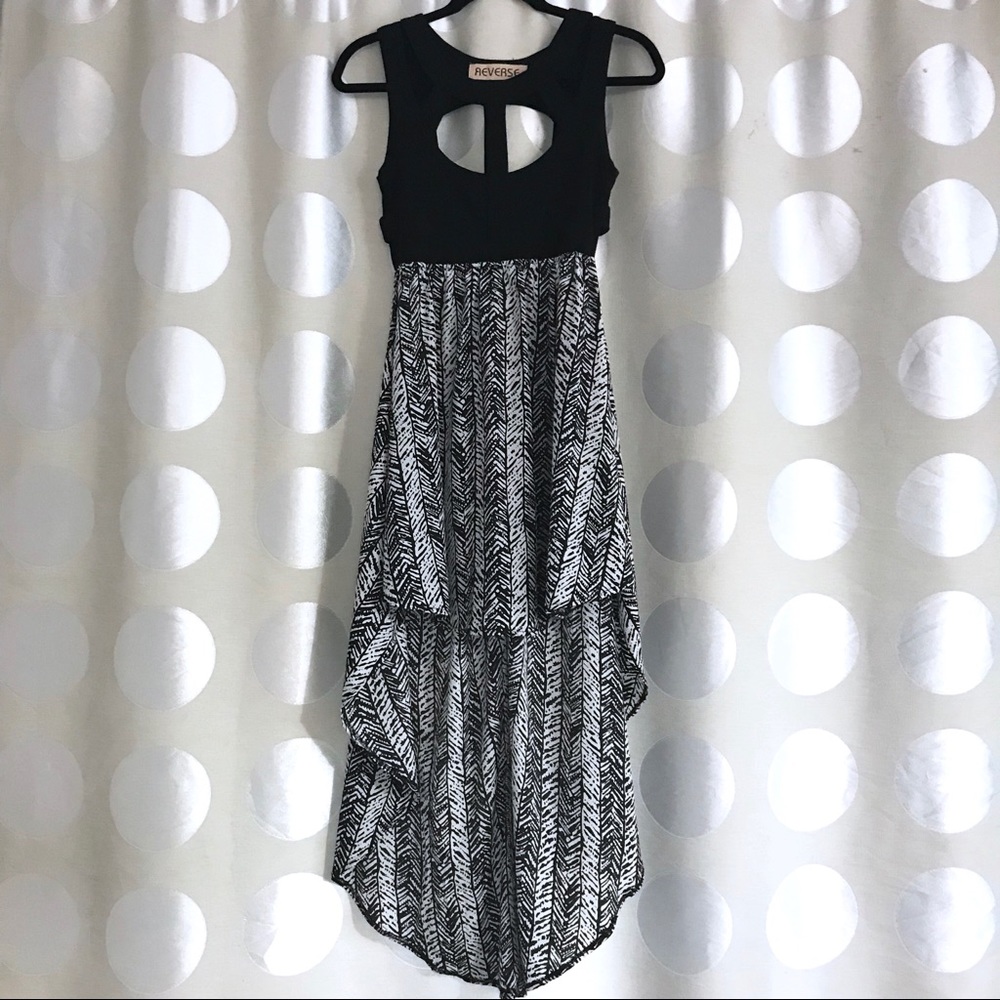Urban Outfitters High Low Cutout Dress